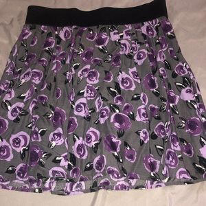 Charlotte Russe Floral Skirt